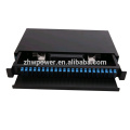 24-Port-Faseroptik-Patchpanel Pull-Push-Typ Rack-montierte Patch-Panel